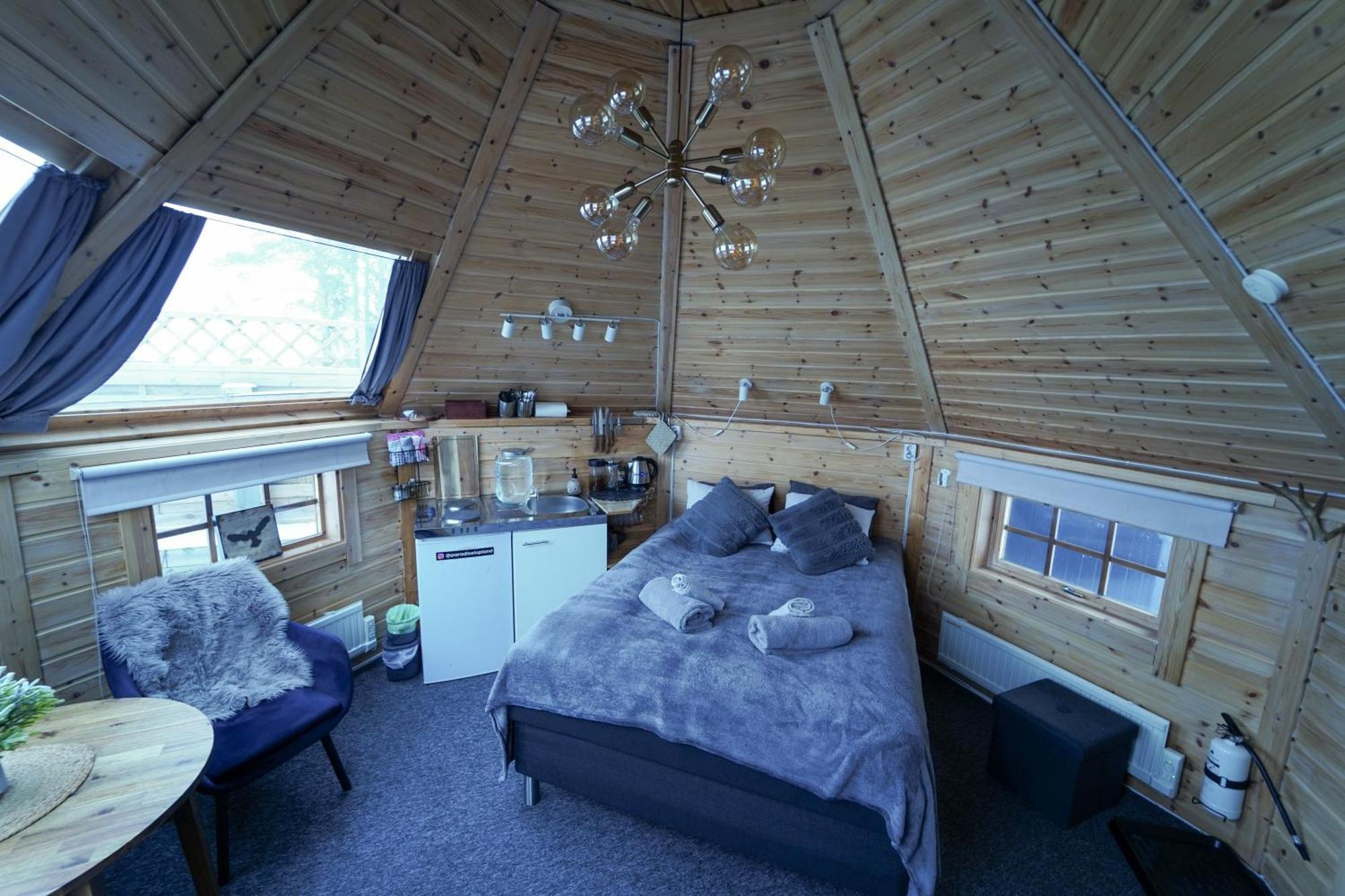 Northern Light Huts - Paradise Lapland Кируна Екстериор снимка