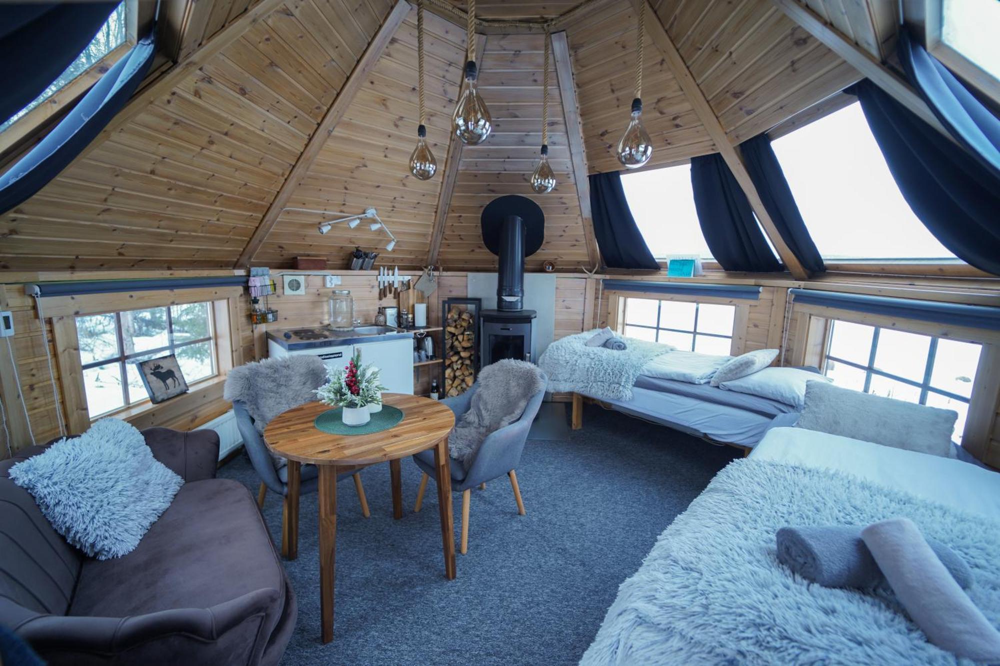 Northern Light Huts - Paradise Lapland Кируна Екстериор снимка