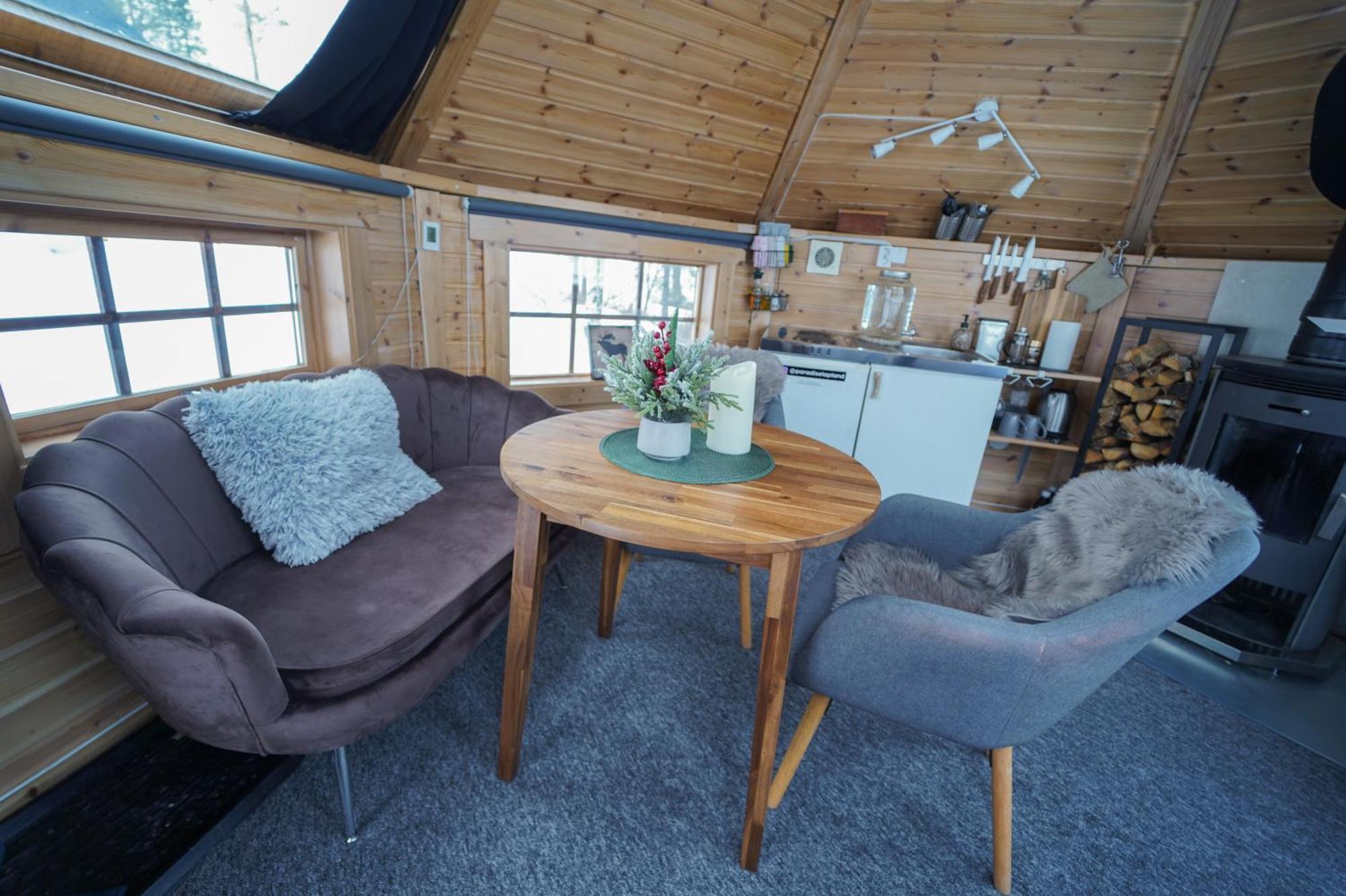 Northern Light Huts - Paradise Lapland Кируна Екстериор снимка