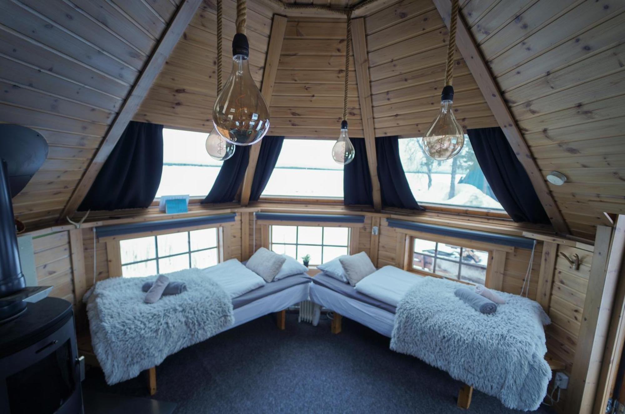 Northern Light Huts - Paradise Lapland Кируна Екстериор снимка
