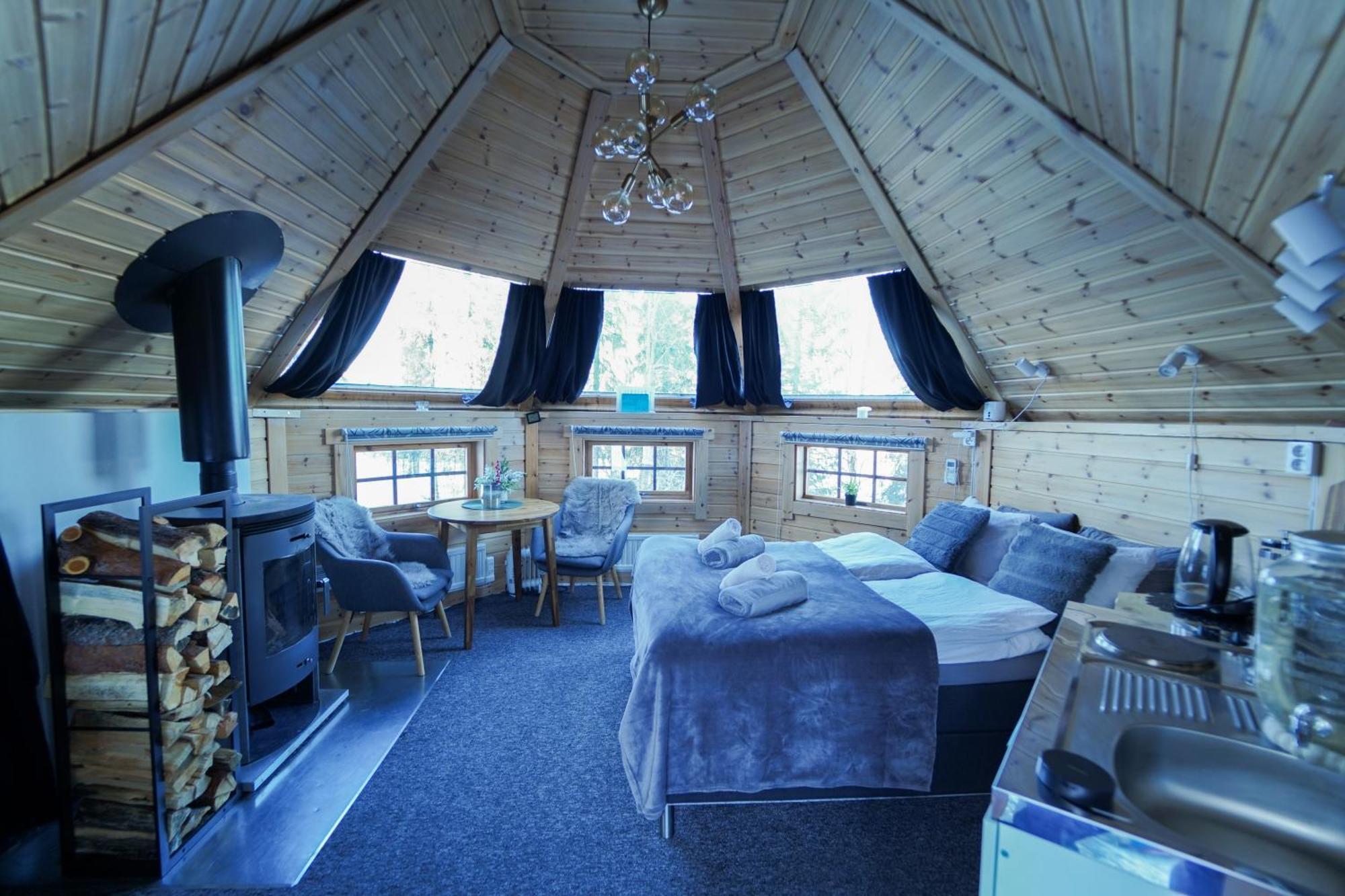 Northern Light Huts - Paradise Lapland Кируна Екстериор снимка